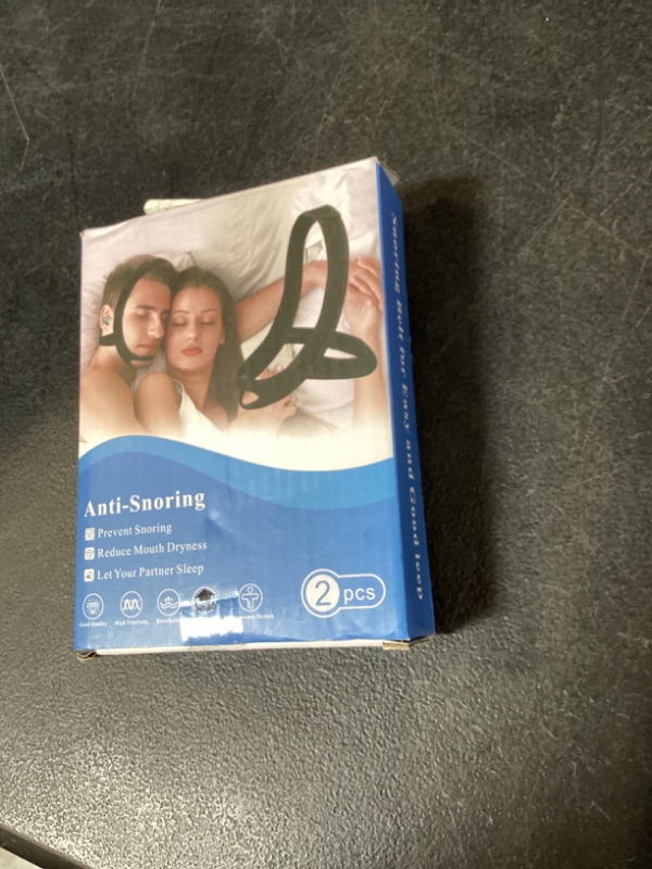 Photo 1 of Snoring Chin Strap for Users, 2 Pack Adjustable Jaw Support Chin Strap to Keep Mouth Closed, Soft Snoring for Men Women, Lightweight Reusable, Snoring Dry Mouth, Comfort Fit Nighttime Sleeping Aid