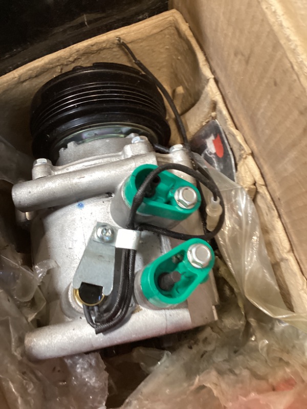 Photo 1 of A-Premium A/C Compressor with Clutch Compatible with Honda Civic 1.5L 1.6L 1994-2000, Civic del Sol 1994-1995, CR-V 2.0L 1997-2001, Only for TRS090 S-anden Compressor Type