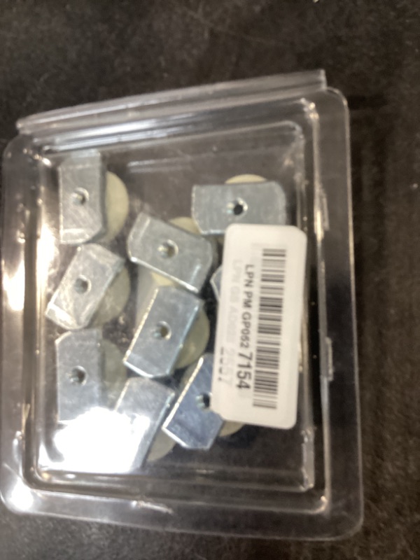 View 2 of ? 1 MISSING ?1/4"-20 Cone Nuts, Strut Channel Twirl Nut with Zinc Electroplate Finish for Use with Unistrut Channels (10 Pack) (1/4"-20)