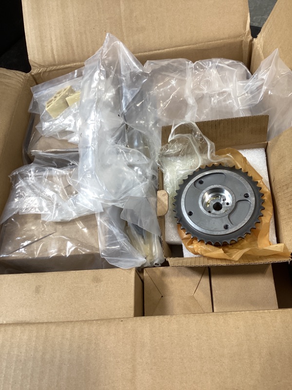 Photo 1 of 3.3 3.8 Timing Chain Kit With CVVT Gears Fit For Hyundai Palisade Santa Fe Azera Genesis For Kia Sorento Sedona Telluride Cadenza Stinger K900 3.3L 3.8L 2009-2022 Replace #248103CGA2 248203CGA3