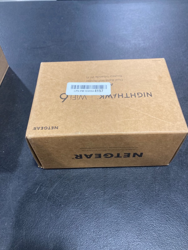 Photo 1 of NETGEAR WiFi 6 Router 4-Stream (R6700AX) – Router Only, AX1800 Wireless Speed (Up to 1.8 Gbps), Covers up to 1,500 sq. ft., 20 Devices – Free Expert Help, Dual-Band