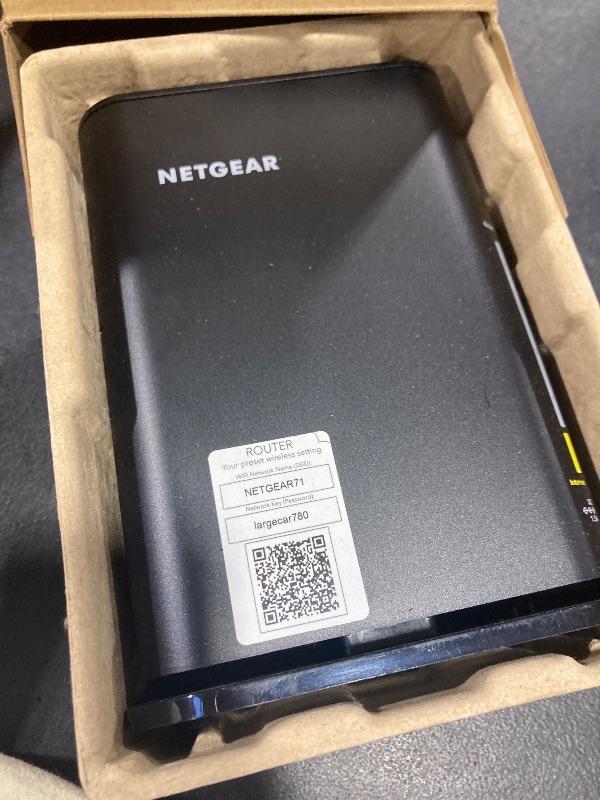 Photo 1 of NETGEAR WiFi 6 Router 4-Stream (R6700AX) – Router Only, AX1800 Wireless Speed (Up to 1.8 Gbps), Covers up to 1,500 sq. ft., 20 Devices – Free Expert Help, Dual-Band