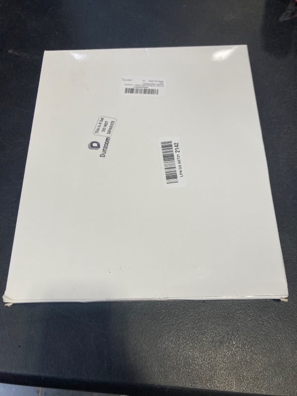 Photo 1 of Dunzoom 25 Pcs Glitter Graduation Cardstock Paper Self Adhesive Graduate Grad Cap Decorations 9.8x9.8 Inch 250gsm Thick Pastel Sparkly Card Stock Construction Paper for Cap Topper DIY Hat(White)