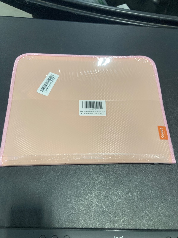 Photo 1 of SOOEZ 12 ACCORDION FOLDER ZIPPER, PINK
