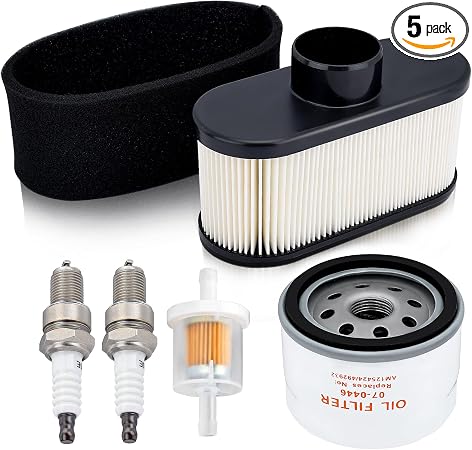 Photo 1 of FR691V FR730V Tune Up Kit Oil Change Kit for Kawasaki FR651V FR730V FS481V FS541V FS600V FS651V FS691V FS730V Engine Replace 11013-7049 11013-0752 11013-7047 Air Filter 49065-7007 Oil Filter