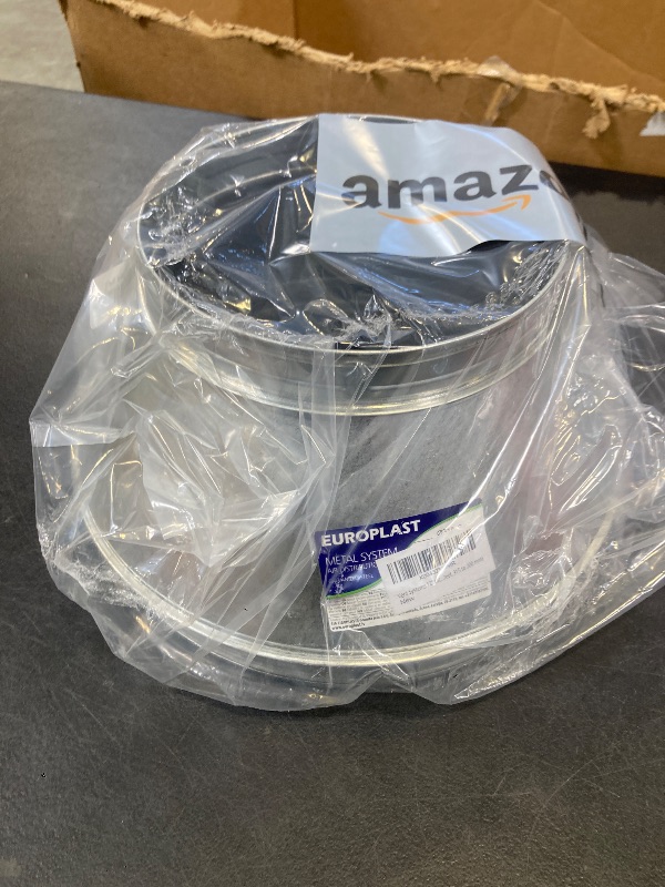 Photo 1 of Vent Systems 12" Inch to 8" Inch Duct Reducer Adapter Connector Fitting Pipe Increaser Reducer Cone for HVAC Ventilation Systems, Exhausts and Grow Tents. (Galvanized Steel, 315 to 200 mm)
