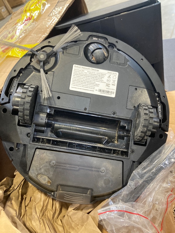 Photo 1 of eitton Self-Emptying Robot Vacuum and Mop, 6000Pa Powerful Suction, 90-Day Hands-Free,LiDAR Navigation, Smart Mapping, App & Alexa Control, Robotic Vacuum for Pet Hair, Carpets and Hard Floors