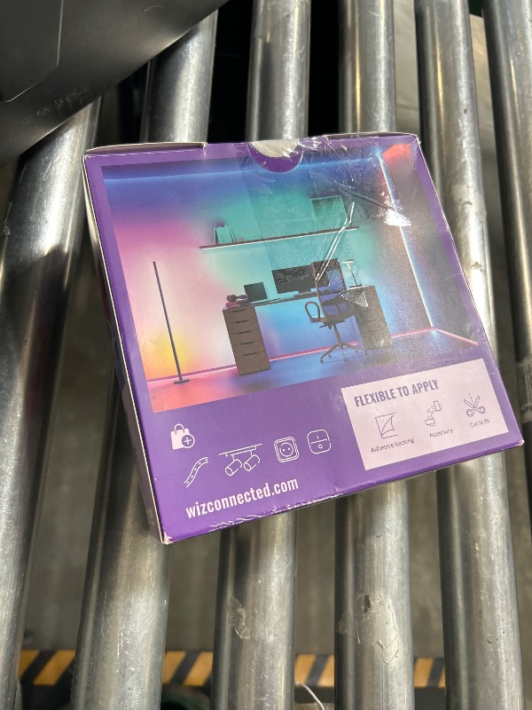 Photo 1 of WiZ Connected Smart Light Strip, Sunset/Sunrise Automation, Preset Modes, Control with Voice or App, Full Color RGB Lighting, Voice Control, 50ft Cut to Fit