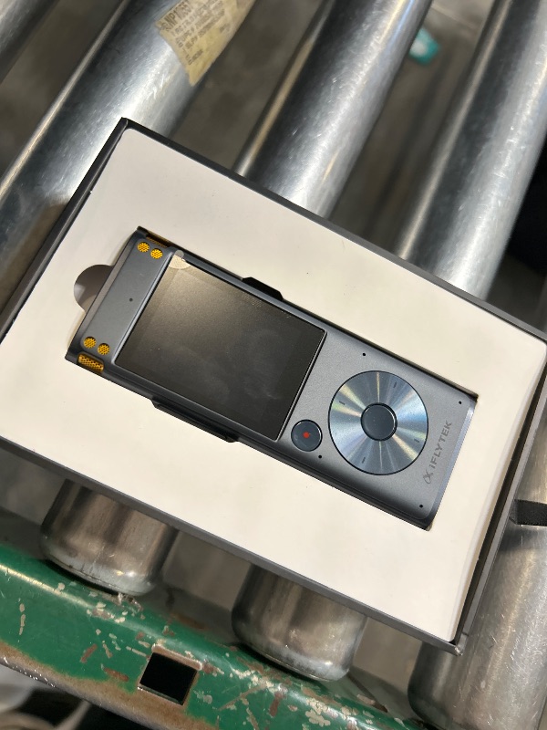 Photo 1 of iFLYTEK Offline Voice Recorder with Playback, Secure Digital Recorder with AI Transcription, 5-Language Voice-to-Text, Noise Reduction, AI Voice Recorder for Meetings, Interviews, Learning