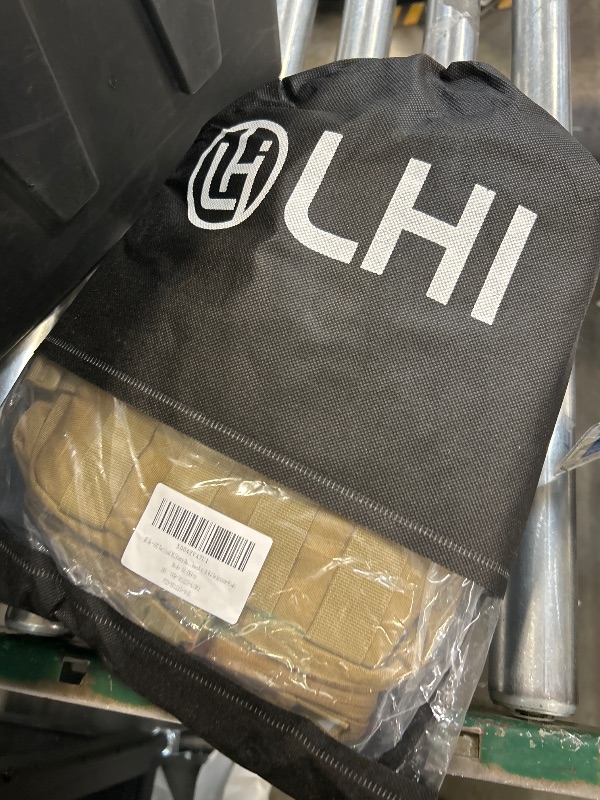 View 2 of LHI Tactical Military Backpack for Men and Women 25L Army Assault Pack Bag Large Rucksack with Molle System-Khaki
