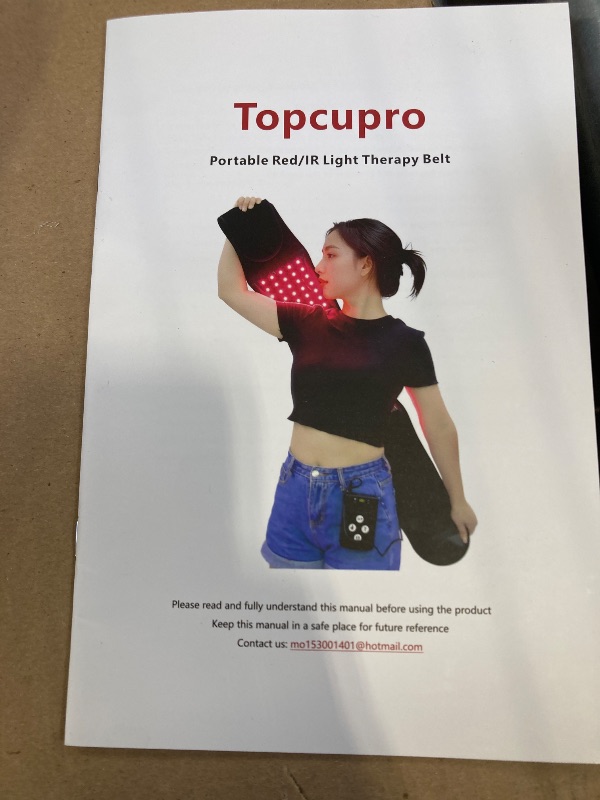 Photo 1 of PORABLE RED LIGHT THERAPY BELT 