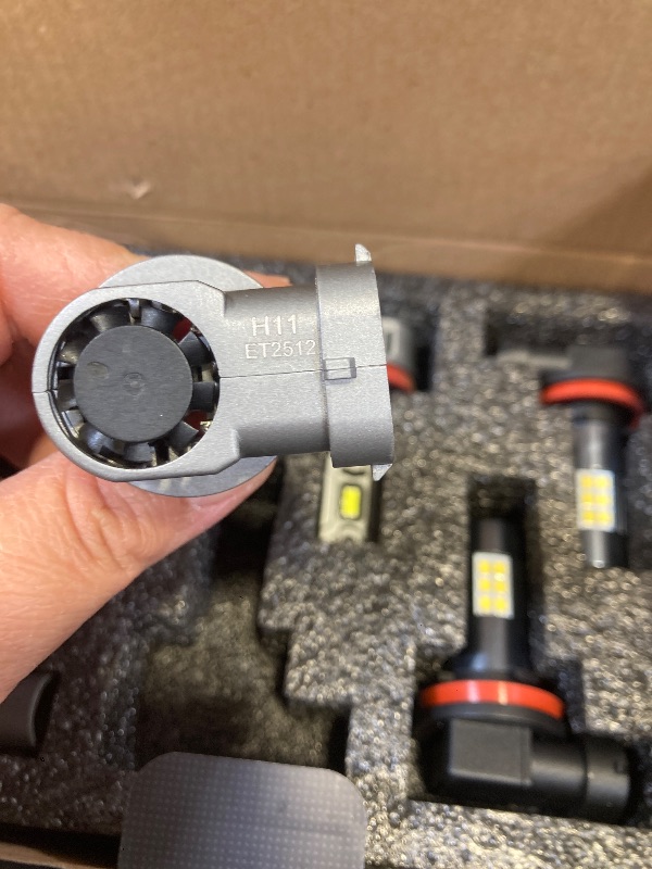 Photo 1 of SEALIGHT 9005/HB3 H11/H9/H8 Light Bulbs Combo and F1 H11 LED Fog Light Bulbs 66,000LM Ultra-Bright 6500K 9005 H11 Bulbs with 14000RPM Cooling Fan, 360° Illumination, True Plug-N-Play, Pack of 6