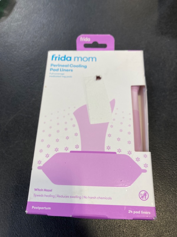 Photo 1 of Perineal Medicated Witch Hazel Full-Length Cooling Pad Liners for Postpartum Care by Frida Mom | Speeds Healing and Reduces Swelling for Perineal Area | 24-Count