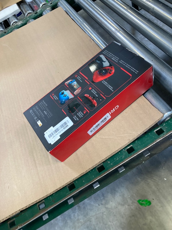 Photo 1 of NexiGo Hall Effect Gripcon (No Drift, No Deadzone) with Hall Sensing Joystick for Nintendo Switch/Switch OLED, Ergonomic Handheld Mode, 6-Axis Gyro, Mapping Function, Classic