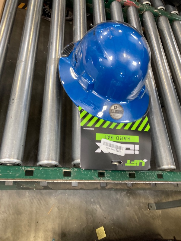 Photo 1 of LIFT SAFETY IDAX Full Brim Hard Hat | Vented | Blue
