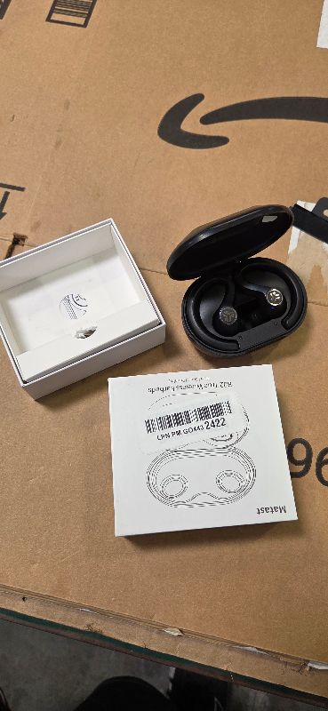 Photo 1 of Wireless Earbuds, Bluetooth 5.4 Headphones Sport, 50H Deep Bass Sound Over Ear Buds with 4 ENC Noise Cancelling Mic, Dual LED Display, IP7 Waterproof Earphones with Earhook for Workout/Running/Gym