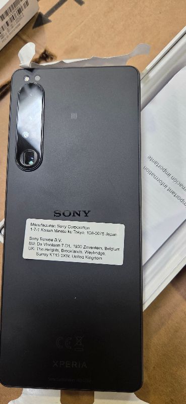 Photo 1 of Sony Xperia 1 IV 512GB 5G Factory Unlocked Smartphone [U.S. Official w/Warranty], Black