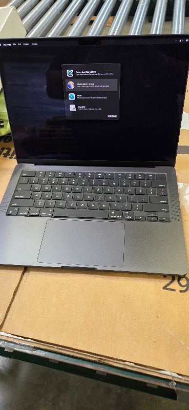 Photo 1 of Apple 2024 MacBook Pro Laptop with M4 chip with 10?core CPU and 10?core GPU: Built for Apple Intelligence, 14.2-inch Liquid Retina XDR Display, 16GB Unified Memory, 512GB SSD Storage; Space Black