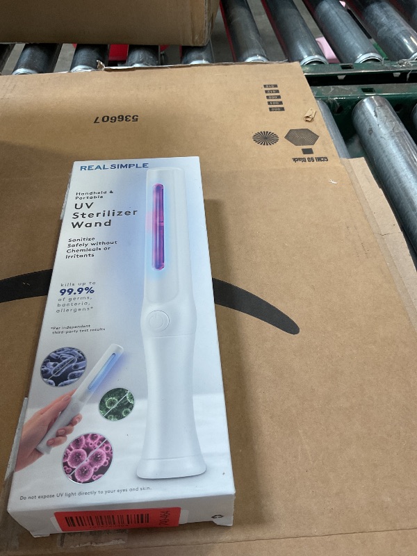 Photo 1 of REAL SIMPLE RS UV Light SANITIZER Wand Portable - White