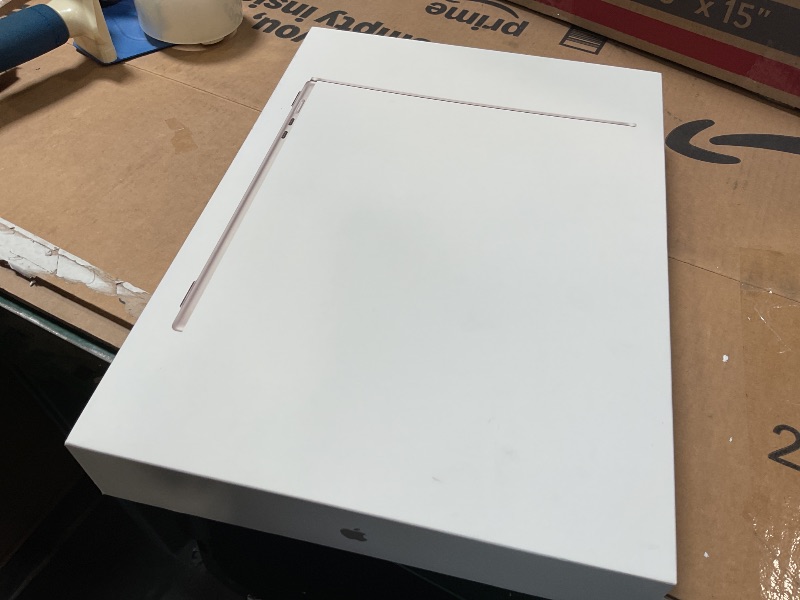 View 2 of **Factory seal**Apple 2024 MacBook Air 15-inch Laptop with M3 chip: Built for Apple Intelligence, 15.3-inch Liquid Retina Display, 16GB Unified Memory, 512GB SSD Storage, Backlit Keyboard, Touch ID; Starlight