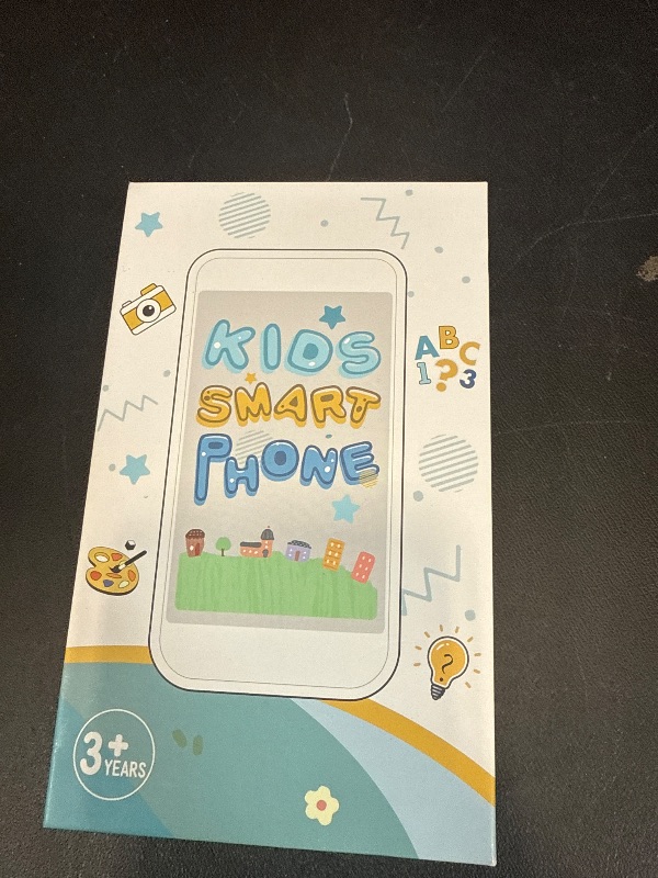 Photo 1 of Kids Smart Phone, 3.97" Touchscreen Learning Toy with Dual Camera, 210+ Games, 190+ Drawing Activities, and 45+ Fun Stickers, 8GB Kids Cell Phone, Perfect Birthday for Ages 3-12