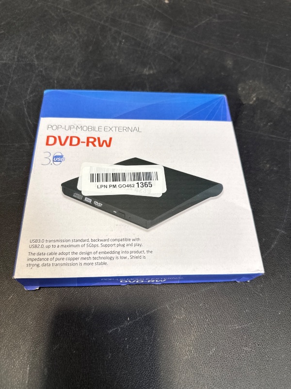 Photo 1 of Ziweo External CD DVD Drive, Portable USB 3.0 Type-C CD Burner CD +/-RW Drive DVD Player for ROM Rewriter Burner Compatible with Laptop Desktop PC Windows MacBook Linux Mac OS