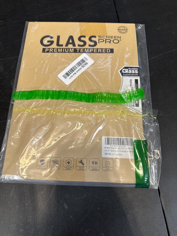 Photo 1 of WD&CD 2 Pack Screen Protector Compatible with Onn 11" Tablet Pro (2024 Model), Case Friendly Tempered Glass for Onn 11inch?Anti Scratch ??Anti Bubble??High Definition?