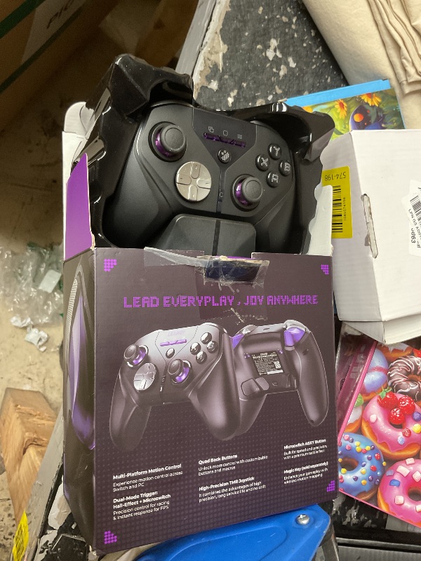 Photo 1 of leadjoy Xeno Plus Wireless Game Controller, TMR Joysticks, Hall Effect & Tactile Dual Triggers Gaming Controller, Smart Charging Dock, 4 Back Paddles, 1000Hz Polling Rate, for Nintendo Switch/Switch 2, PC, Android & iOS