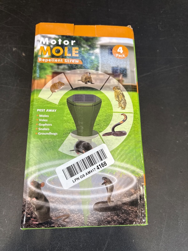 Photo 1 of Mole Repellent for Lawns, 4 Pack