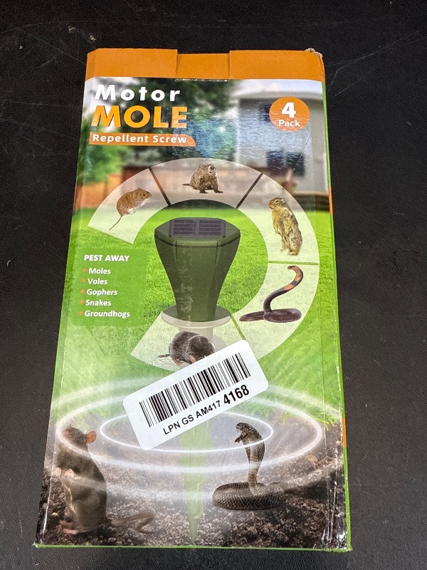 Photo 1 of Mole Repellent for Lawns, 4 Pack