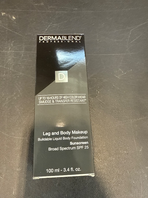 Photo 1 of Dermablend Leg and Body Makeup Foundation with SPF 25, 20N Light Natural, 3.4 Fl. Oz.