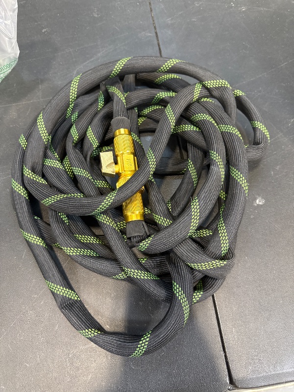 Photo 1 of 25 FT Non-Expanding Garden Hose, 2026 New Upgrated Non-Expandable Garden Water Hose - Ultra-Light & Flexible Burst-Resistant, Kink-Free Garden Hoses, All-Weather Use for Lawns, Gardens,Outdoor