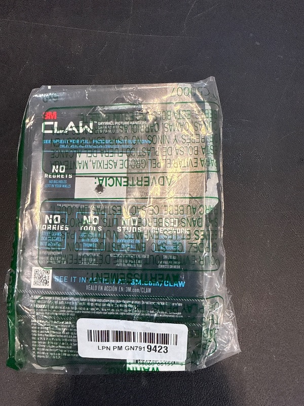 Photo 1 of CLAW PIC HANGER 15LB 5PK