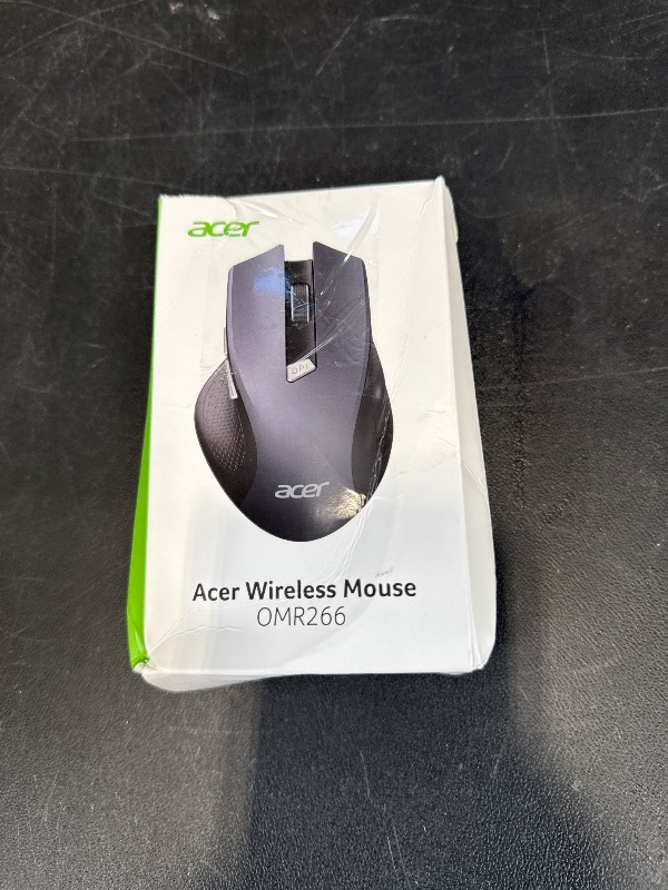 Photo 1 of acer Wireless Mouse for Laptop, 2.4GHz Computer Mouse 3 Adjustable DPI Office Cordless USB Mice with USBA Receiver, 6 Buttons, 1600 DPI, Medium to Large Sized Hands Compatible with PC, Laptop, Desktop