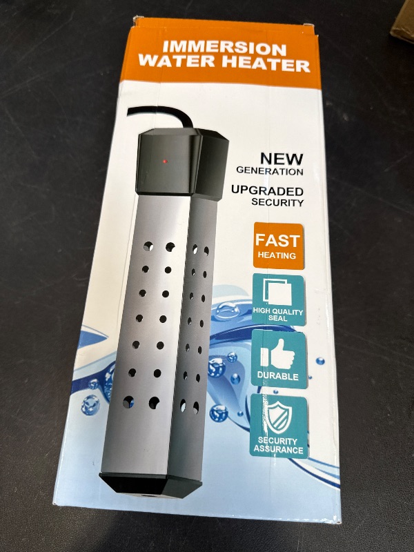 Photo 1 of Hot Tub Heater -Portablepool Heater-1500W-Digital Display Temperature Control and Dry-Burn Protection-for Bathtubs-Buckets-Small Pools