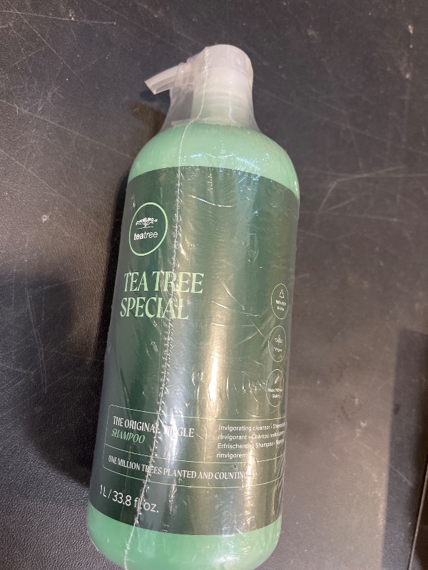 Photo 1 of Tea Tree Special Shampoo, Deep Cleans, Refreshes Scalp, For All Hair Types, Especially Oily Hair
