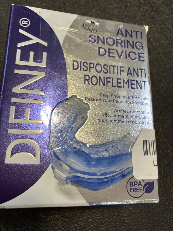 Photo 1 of Difiney Anti Snoring Device: FDA-Cleared Anti Snoring Mouthpiece – Adjustable Snore Stopper Mouth Guard for Men & Women to Sleep Better – Reusable Nighttime Use with Storage Case