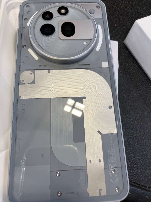 Photo 1 of Nothing Phone (3a) Pro Cell Phone, 12+256GB 5G Unlocked Smartphone, 50MP Periscope Camera 60x Ultra Zoom, 50MP Selfie, 6.77" 120Hz AMOLED Display, Snapdragon 7s Gen3, 5000mAh Battery, Grey