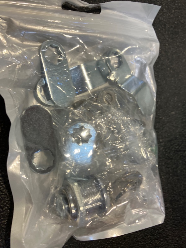 Photo 1 of 2 Pack Cabinet Locks with Keys, File Cabinet Lock Replacement 5/8" Cam Locks Keyed Alike Toolbox Lock Replacement for Drawers Mailbox Tool Box