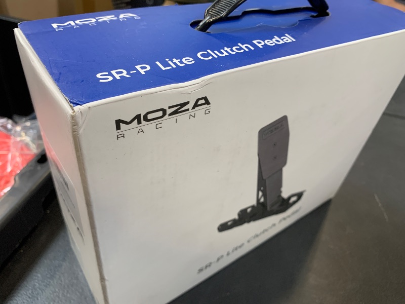 Photo 1 of MOZA SR-P Lite Clutch Pedal Racing Game Clutch Pedal Add-On for R3 & R5 Bundle