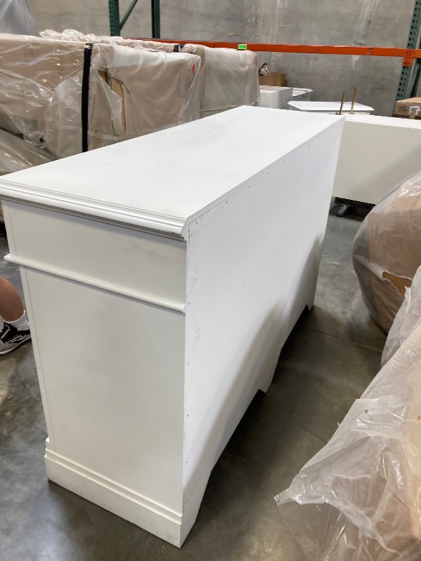 Photo 1 of MODERN FARMHOUSE DRESSER 9 DRAWER WITH 2 NIGHT STANDS -----ITEMS ARE VERY HEAVY----QUALITY MATERIAL DRESSERS ---- PLEASE BRING TRUCK UPON PICK UP ITEMS ARE XL----IN VERY GOOD CONDITION