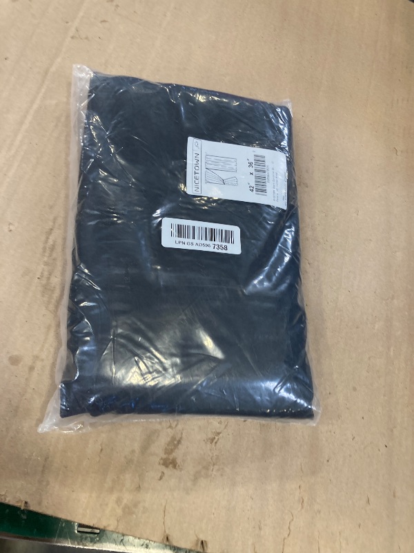Photo 1 of NICETOWN Short Curtains 36 inches Long, Black Out RV Bunk Panels, Kitchen Window Curtains Over Sink, Thermal Insulating Blackout Drapes/Draperies for Small Window (2 Panels, 42 inches Wide)