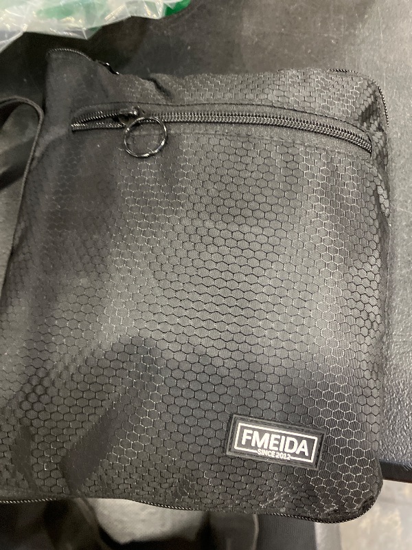 Photo 1 of Fmeida 65L Duffle Bag with Shoes Compartment, Foldable Travel Duffel Bags for Men Women, Large Packable Travel Bag Water Repellent & Tear Resistant (Black)