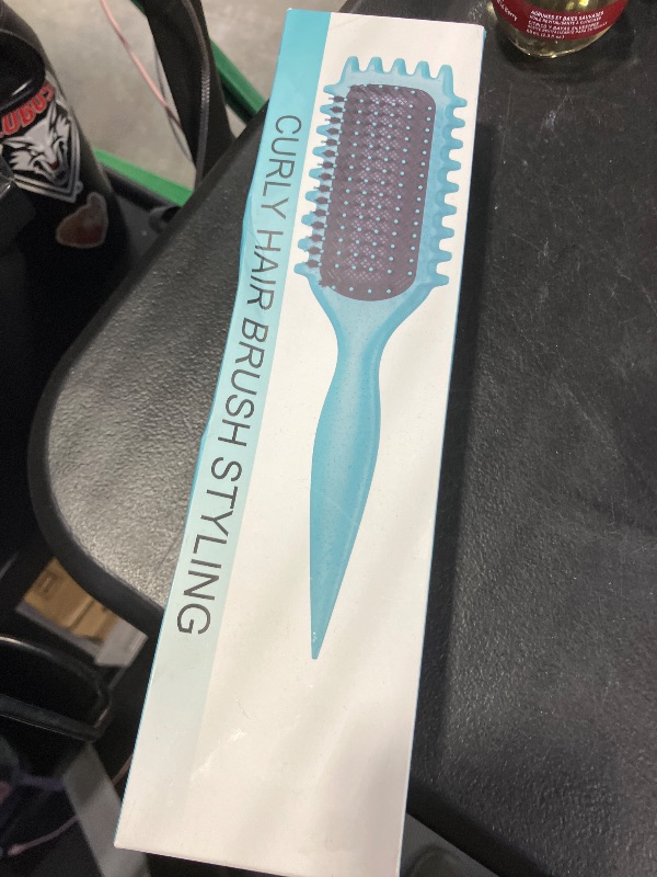 Photo 1 of Candy Brush,Curly Hair Brush,Curl Defining Brush,Shaping and Defining Curls for Women Hair Brush for Combing and Shaping,Reduce Pulling and Curl Separation For Defined Curls(green)