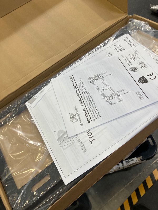 View 2 of Mounting Dream Advanced Tilt TV Wall Mount for Most 42-90 Inch Flat and Curved Television, Universal Mount Bracket with Extension up to 7 inch, Fits 16", 24", 32" Studs, Max VESA 800x400mm and 120LBS