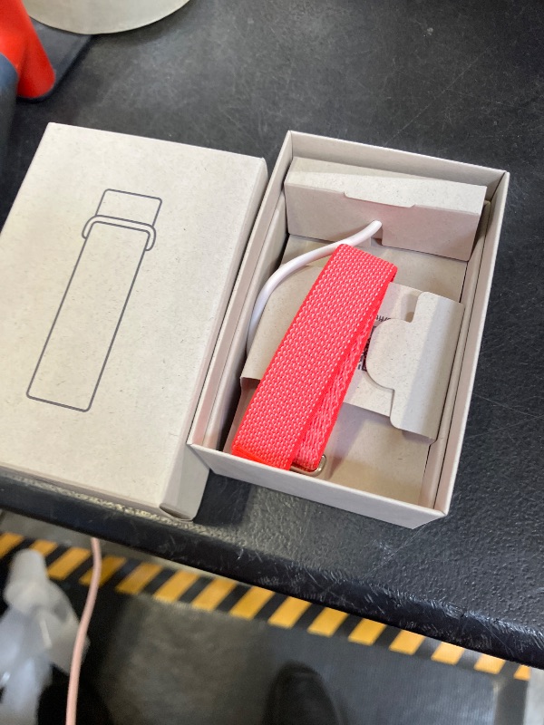 Photo 1 of Google Fitbit Air - Screenless Activity Tracker with Fitness, Heart Rate, and Sleep Tracking - Personalized AI-Powered Coaching - Up to 7 Days’ Battery Life - Works with iOS and Android - Berry