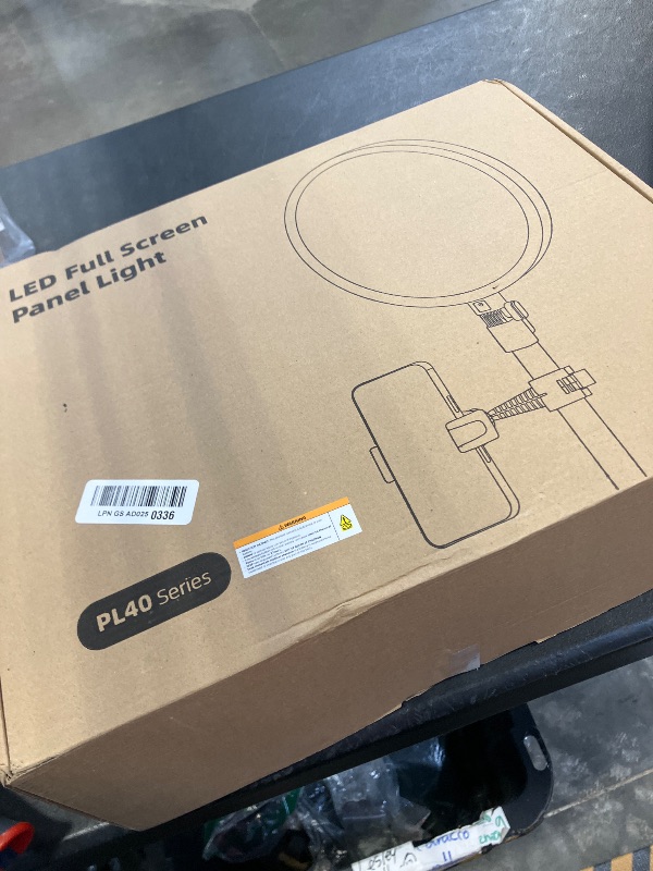 Photo 1 of Weilisi Large Ring Light with Stand, 72“ Tripod with Ring Light, 6500K Full-Screen Ringlight Tripod for iPhone with Phone Holder, Selfie Light for Makeup, Barber, Video Recording, Photography