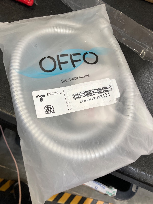 Photo 1 of OFFO Shower Hose, 48 Inch Bidet Hose High Pressure Explosion Proof Toilet Hose for Bidet Sprayer Stainless Steel Electroplating Handheld Shower Hose Flex Hoses with Woven Inner Tube, Chrome
