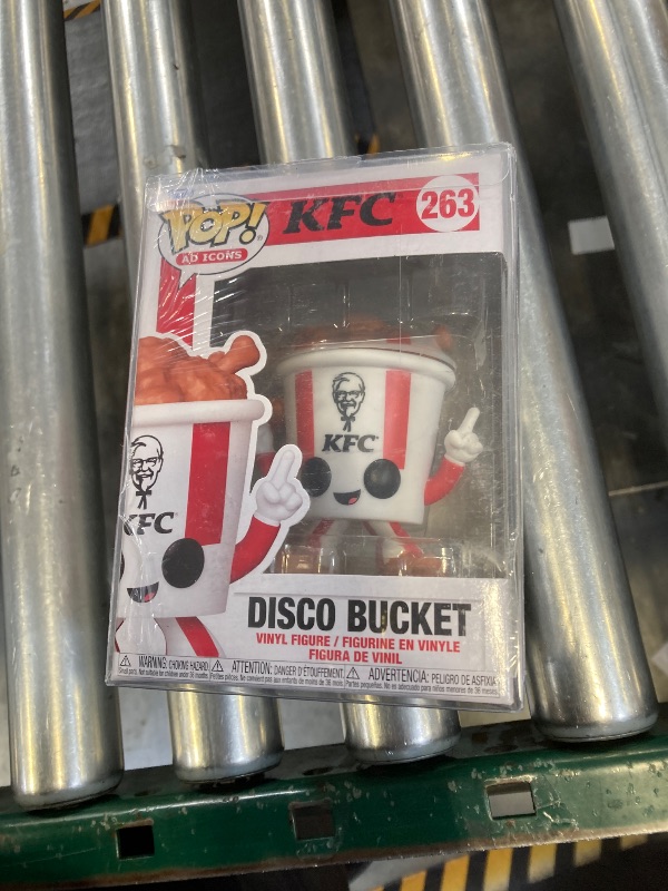 Photo 1 of Funko Pop! Ad Icons: KFC - Disco Bucket - Collectable Vinyl Figure - Gift Idea - Official Merchandise - Toys for Kids & Adults - Ad Icons Fans - Model Figure for Collectors and Display
