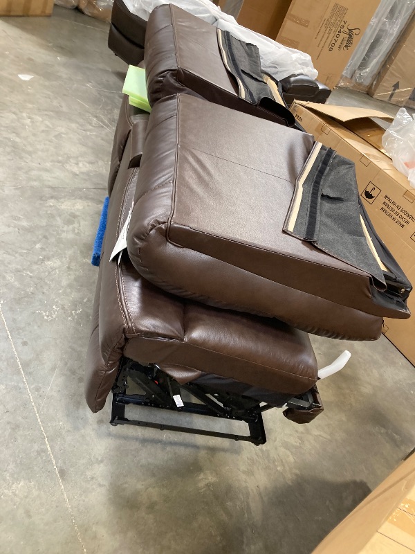 View 4 of U8290246 Ashley Furniture Family Circle Left-arm Facing Power Reclining Loveseat -----MISSING BOTH MIDDLE AND RIGHT SIDE FACEING ARM CHAIR ---- SELLING THE LEFT SIDE FACEING ONLY THERE IS A PICTURE OF THE WHOLE ITEM AND THE PART WE ARE SELLING ----PLEASE